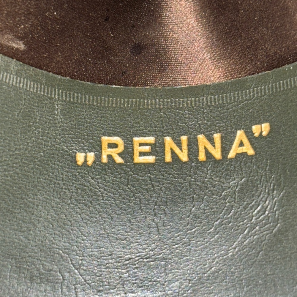 Vintage Borsalino Alessandria 1857 Italy Brown Wool Fedora Size 7 Handmade​​​ - Picture 11 of 12